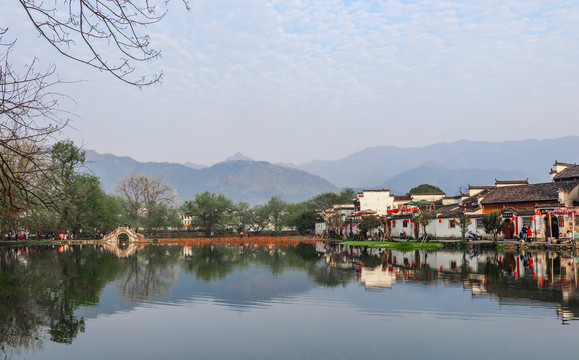 江南水乡宏村美景