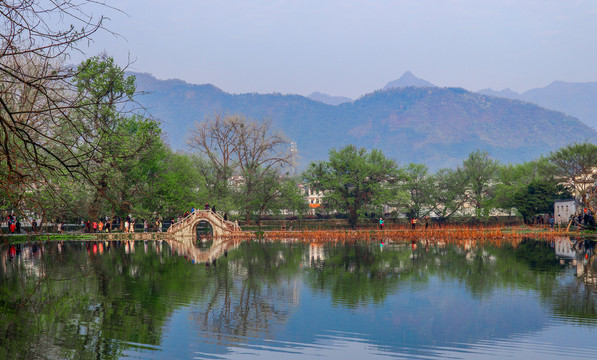 宏村风光美景