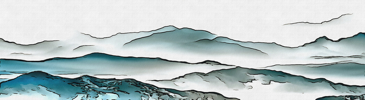 巨幅山水