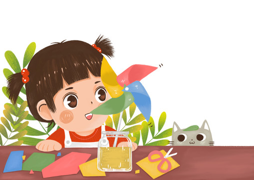 六一兒童節(jié)人物插圖