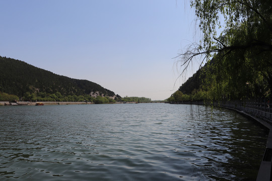 伊水风景龙门山