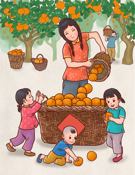水果豐收
