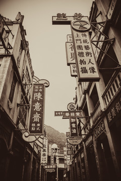 旧广州店铺
