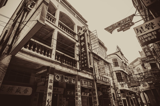 旧香港店铺