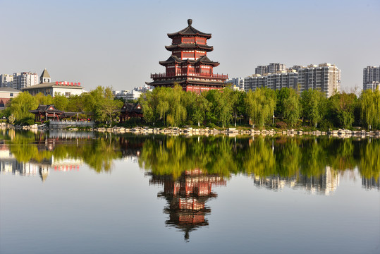 济宁南池王母阁