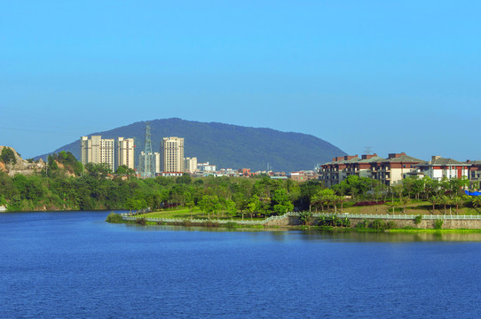 南安西溪流域风景