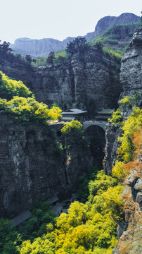 苍岩山桥楼殿