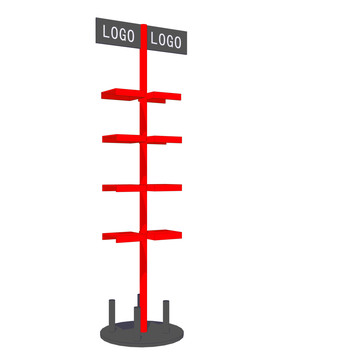 五金展架电锤架多层立杆展示架