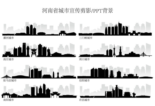 河南省城市剪影