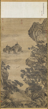 王振鵬瀛海勝景圖