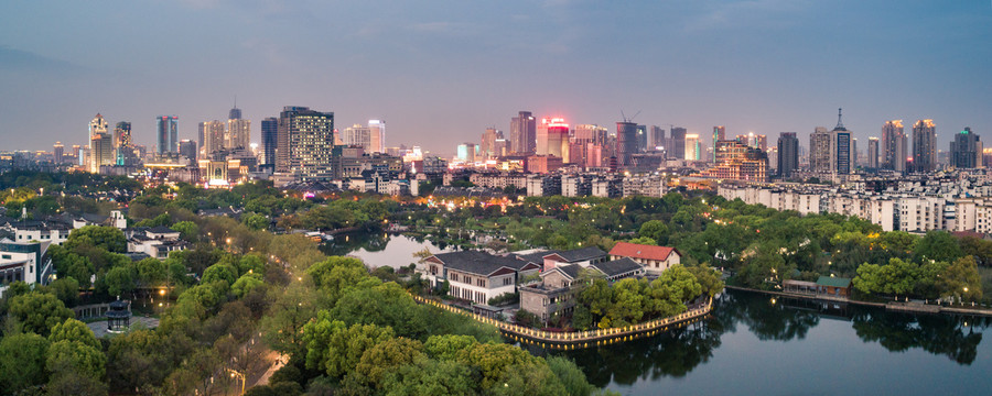 宁波海曙夜景