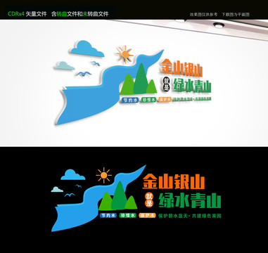 金山銀山就是綠水青山