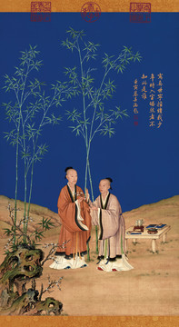 郎世寧平安春信圖