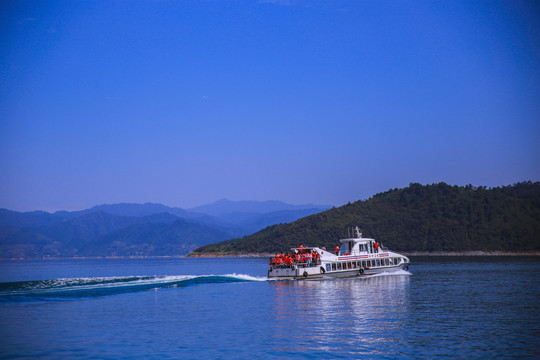 郴州小东江东江湖风景