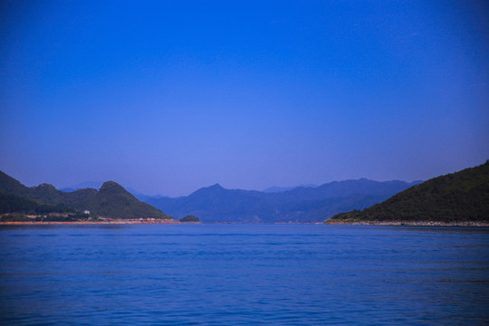 郴州小东江东江湖风景