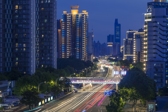 解放大道夜景