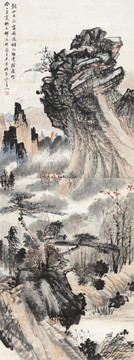 邵逸軒游山圖