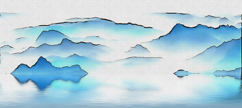 水墨山水