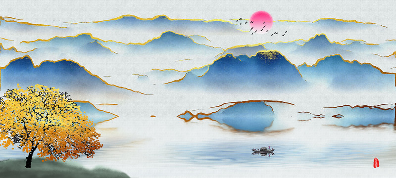 山水