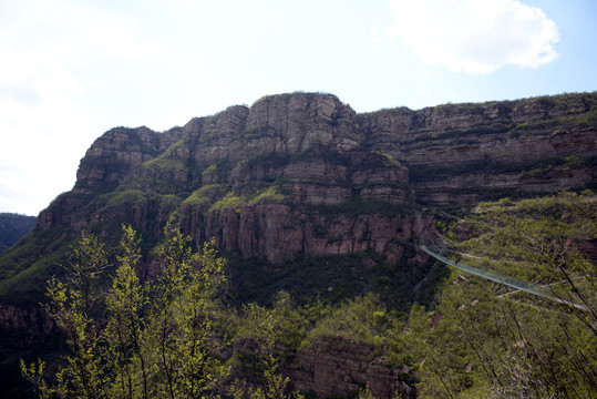 高山丘壑奇石峡谷