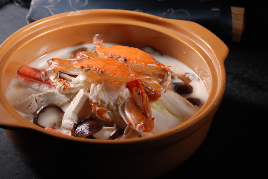 老豆腐炖蟹