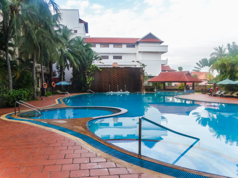 东南亚酒店游泳池
