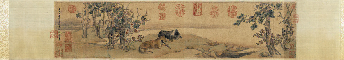趙孟頫雙駿圖