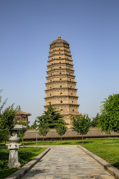 陕西宝鸡法门寺真身宝塔