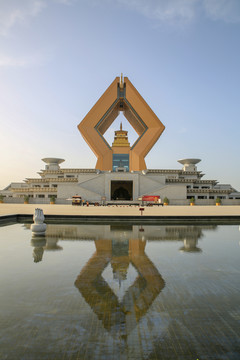 陕西宝鸡法门寺合十舍利塔