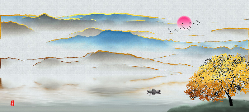 意境山水畫(huà)