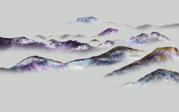 水墨山水畫