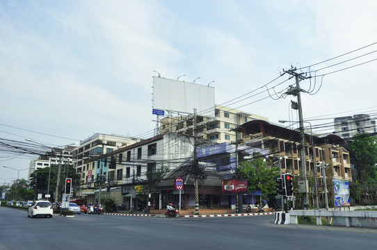 泰国清迈城市一角旅拍