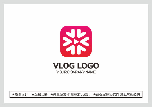 视频logo