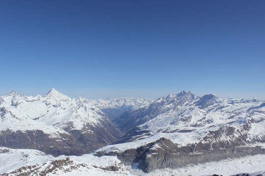 瑞士马特霍恩冰川天堂