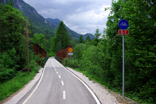 斯洛文尼亚的自行车道