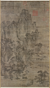 荊浩匡廬圖