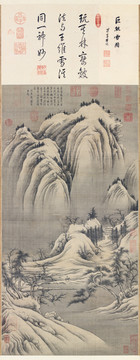 巨然雪圖