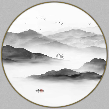 水墨山水