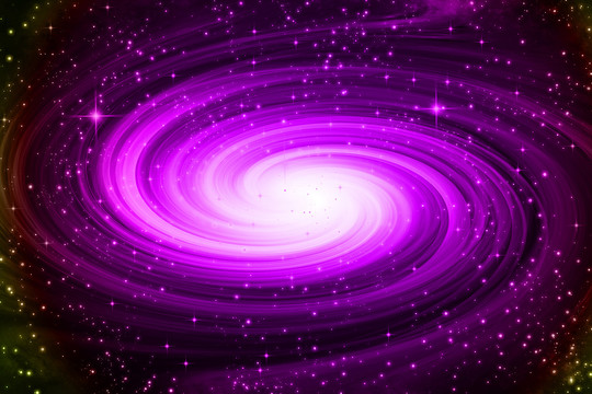 紫色漩涡星空背景