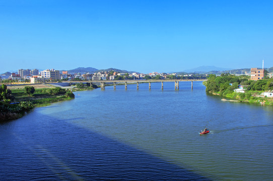 河流水系风光