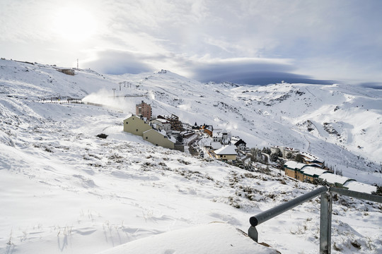 内华达山脉滑雪胜地