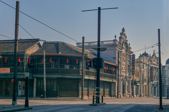 三十年代上海街景