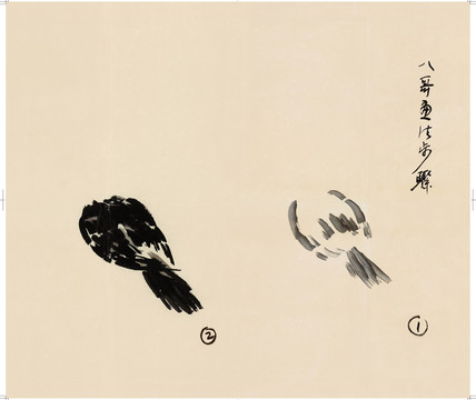 徐悲鴻鳥背