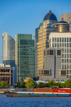 陆家嘴建筑特写