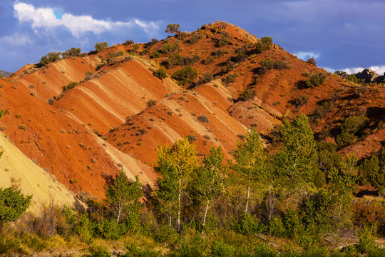 犹他州的砂岩地层