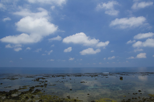 台湾绿岛风景照