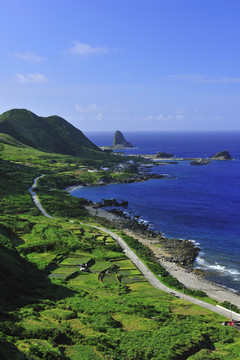 台湾兰屿海岸