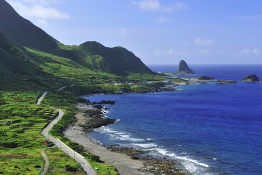 台湾兰屿海岸