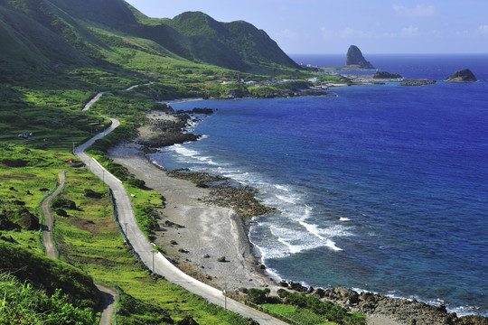 台湾兰屿海岸