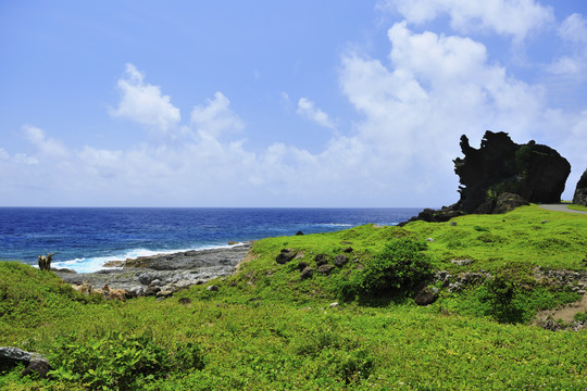 台湾兰屿海岸